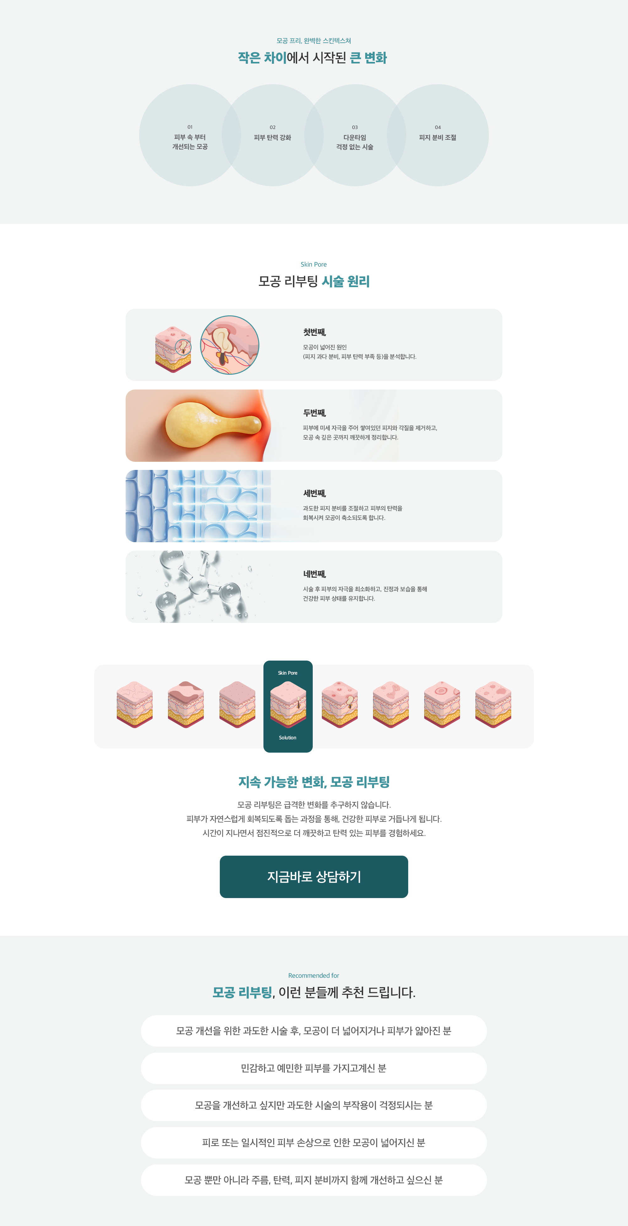 피부 모공