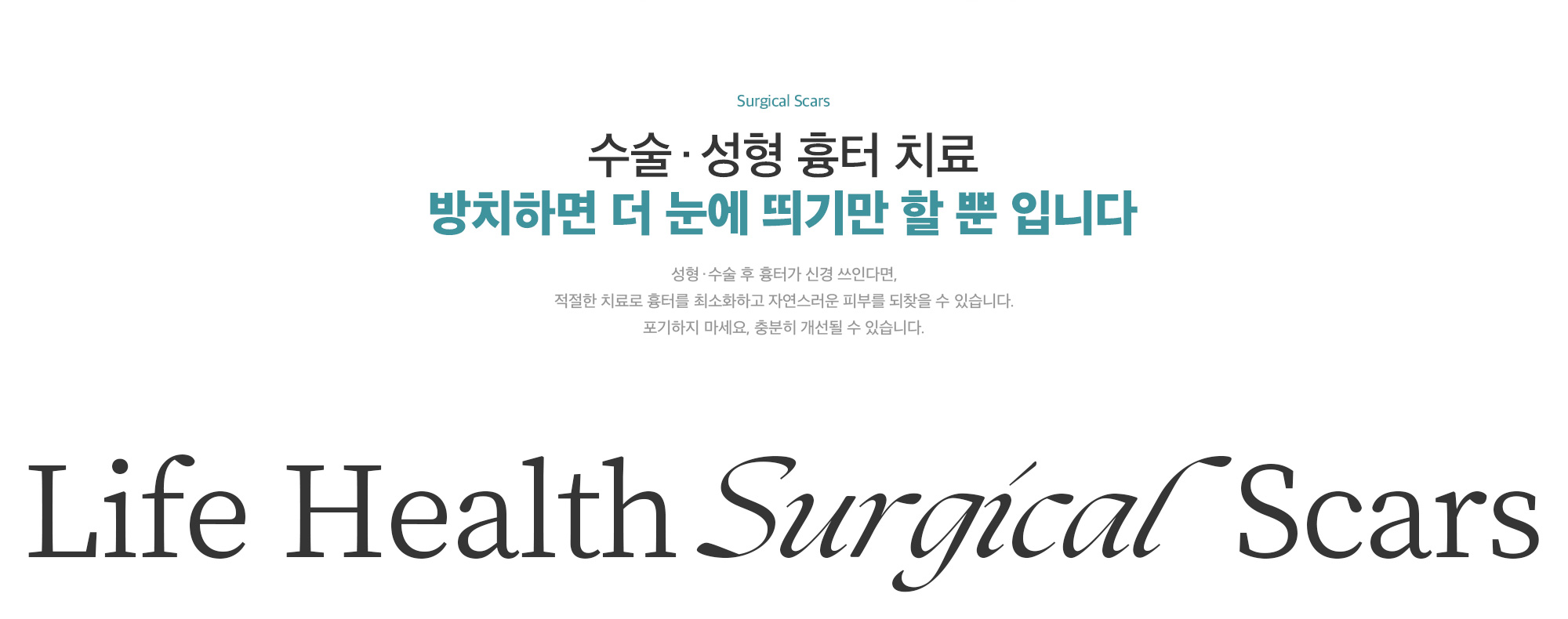 수술/성형 흉터